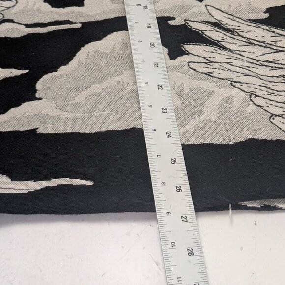 Rebel Vengeance Woven Mens Size S Skull Tapestry Shirt Jacket NWT - Picture 9 of 11